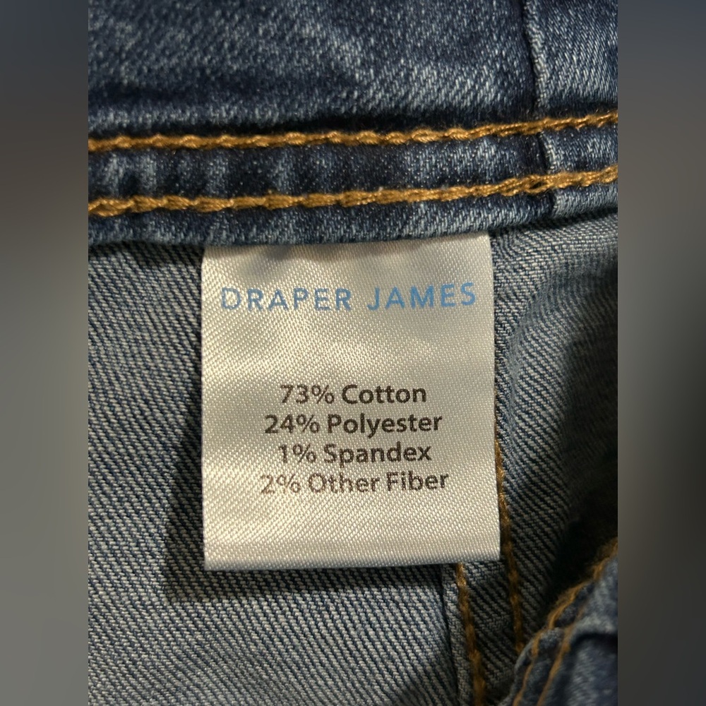 Draper James - Blue Denim Skater Skirt - Picture 5 of 11